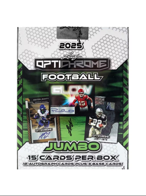 2025 Leaf Optichrome Football Jumbo