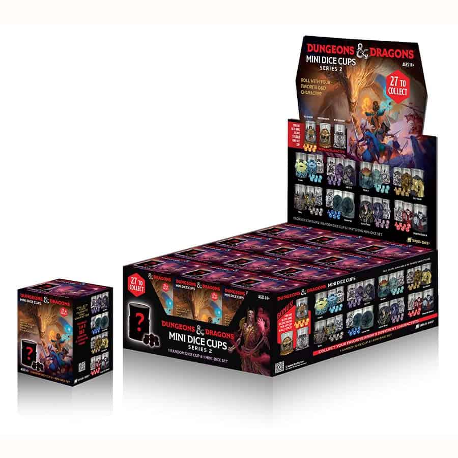 Dungeons & Dragons: Mini Dice Cups Series 2