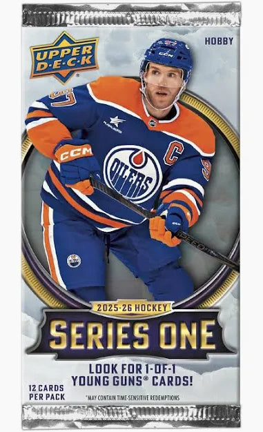 2025/26 Upper Deck Series 1 Hockey Blaster Pack