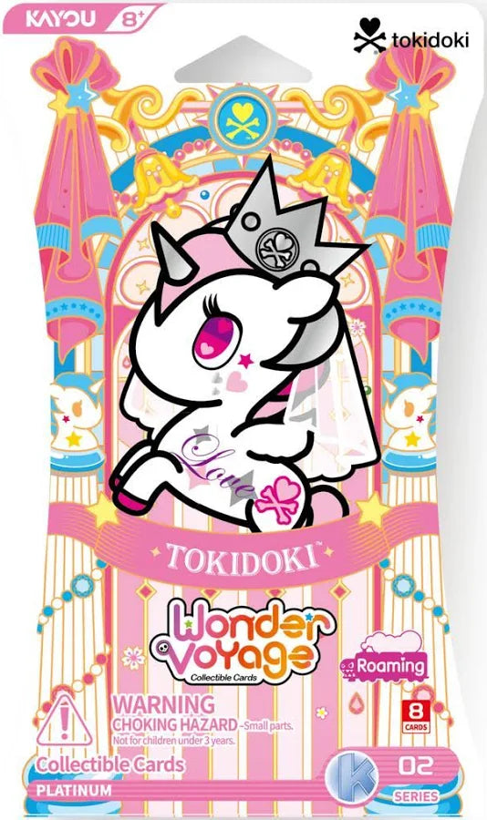 Tokidoki Wonder Voyage Collectible Cards: Roaming Edition Single Booster Hanger Packs