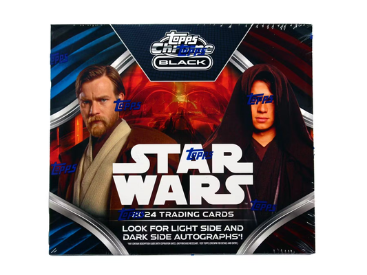 2024 Star Wars Topps Chrome Black Hobby Breaker Box
