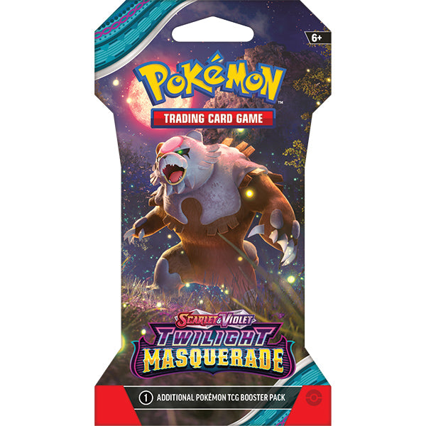 Pokemon TCG: Scarlet & Violet Twilight Masquerade- Sleeved Booster Pack