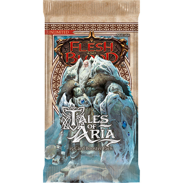 Flesh & Blood: Tales of Aria - Unlimited Booster Pack Flesh & Blood: Tales of Aria - Unlimited Booster Pack