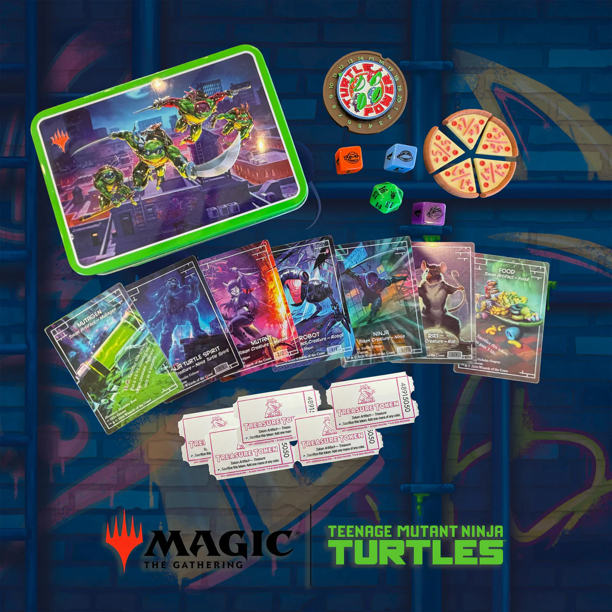 Beadle & Grimm's MTG Token Set - Teenage Mutant Ninja Turtles