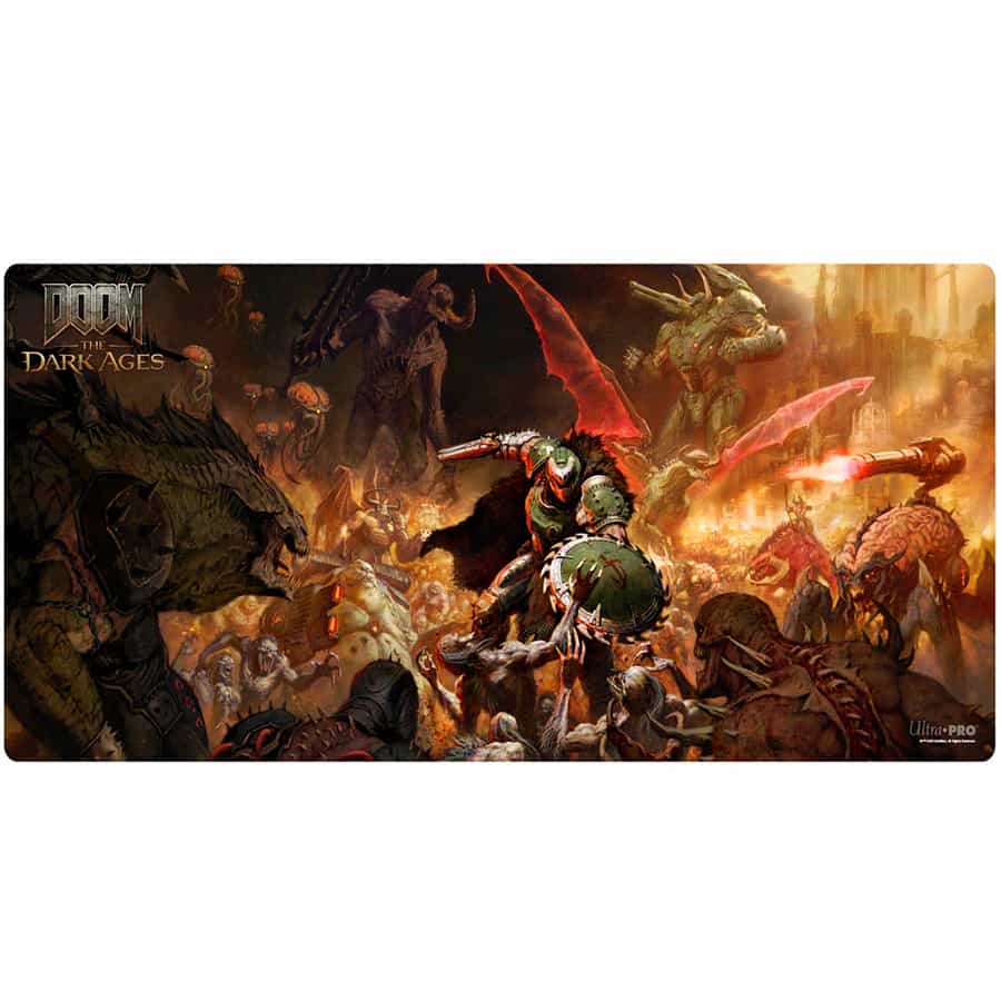 Ultra Pro: DOOM: The Dark Age: DOOM Onslaught Playmat EXTENDED