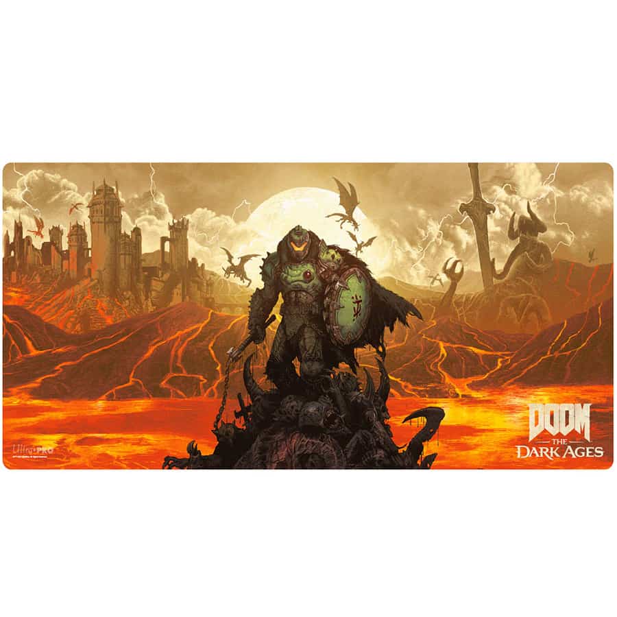 Ultra Pro: DOOM: The Dark Age: DOOM Wrath Playmat EXTENDED