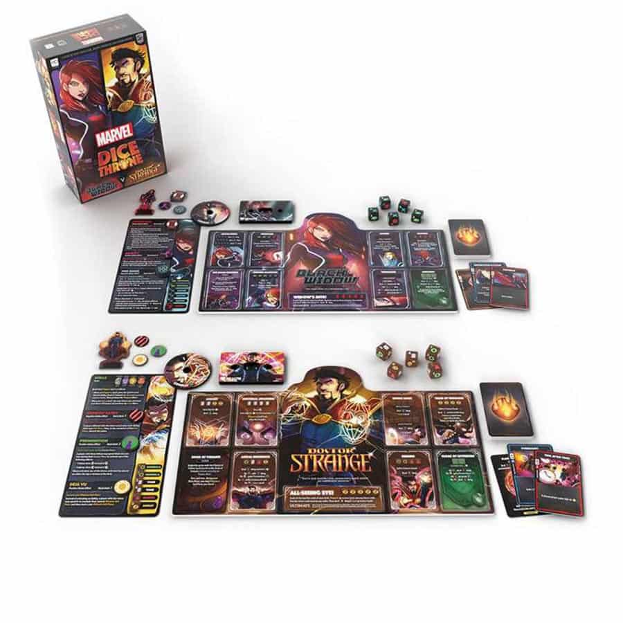 Dice Throne: Marvel 2-Hero Box 2 (BLACK WIDOW AND DOCTOR STRANGE)