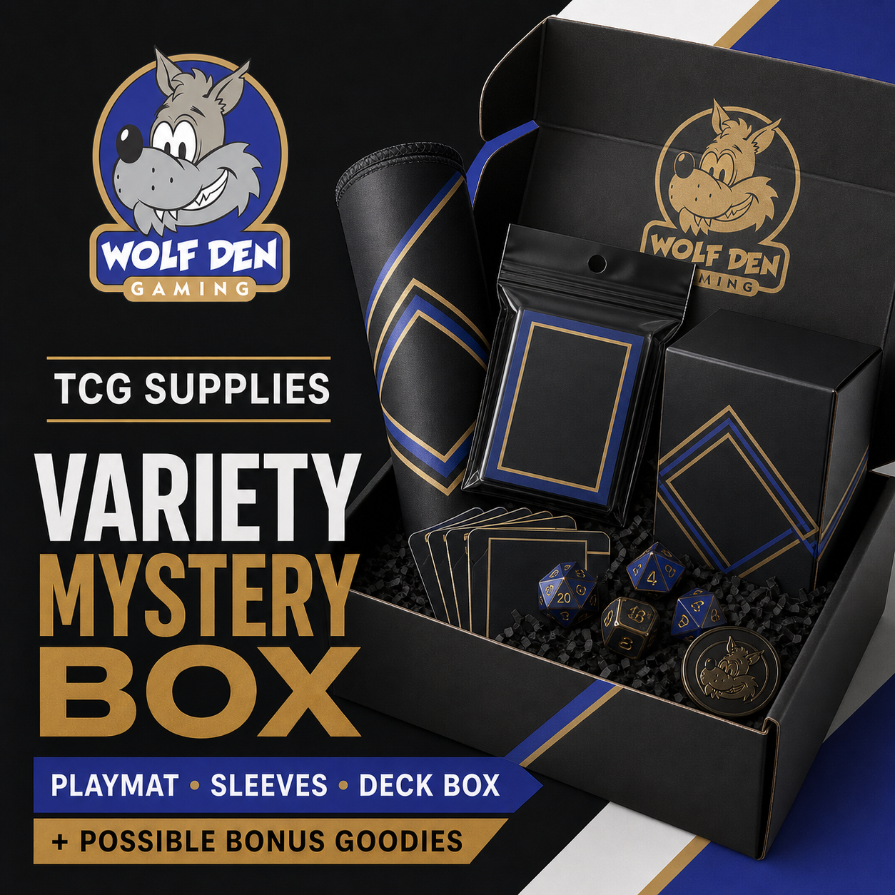 Wolf Den TCG Supplies Variety Mystery Box