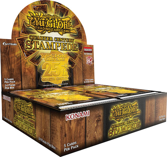 Yu-Gi-Oh! TCG: Quarter Century Stampede Booster Box (24)