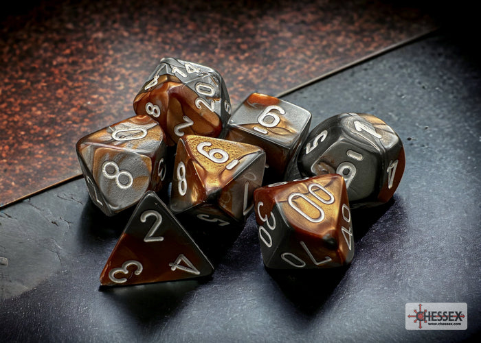 Chessex Gemini Polyhedral 7-Dice Set