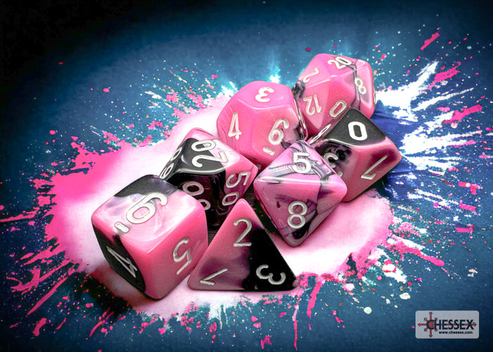 Chessex Gemini Polyhedral 7-Dice Set