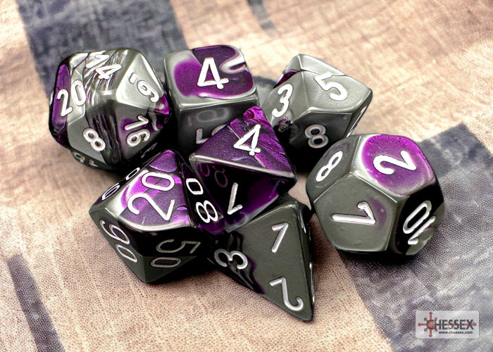 Chessex Gemini Polyhedral 7-Dice Set