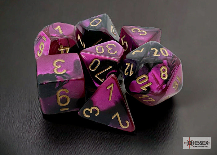 Chessex Gemini Polyhedral 7-Dice Set