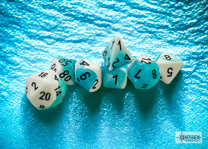 Chessex Gemini Polyhedral 7-Dice Set