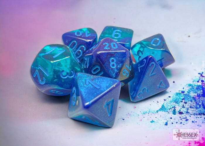 Chessex Gemini Polyhedral 7-Dice Set