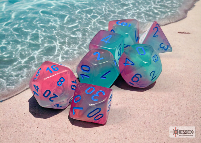 Chessex Gemini Polyhedral 7-Dice Set
