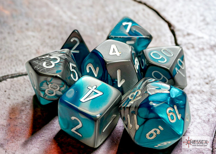Chessex Gemini Polyhedral 7-Dice Set