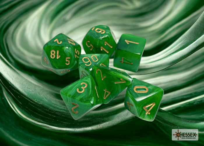 Chessex Vortex Polyhedral 7-Dice Set