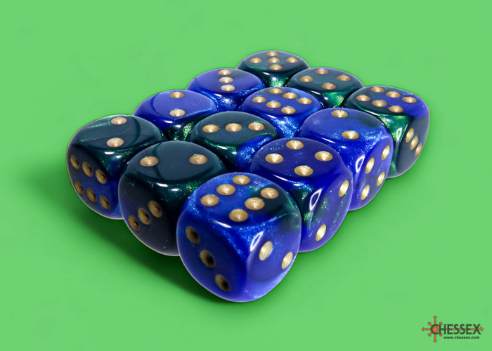 Chessex 16mm 12d6 Gemini Dice Set