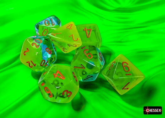 Chessex Gemini Polyhedral 7-Dice Set