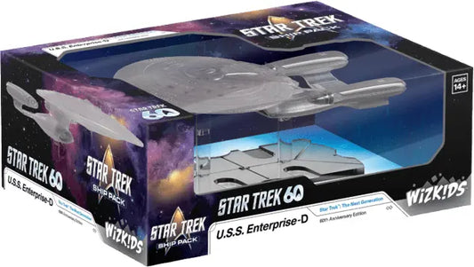 WizKids: Star Trek Ship Pack: U.S.S. Enterprise- 60th Anniversary Edition