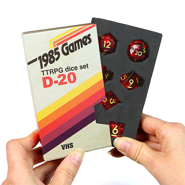 1985 Games Dice: VHS Dice