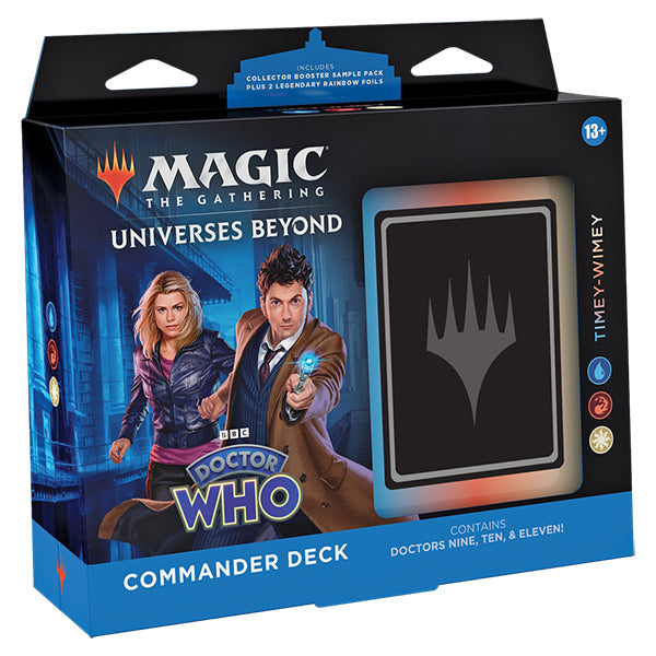 MTG: Universes Beyond- Doctor Who- Commander Deck Display (4 Decks)