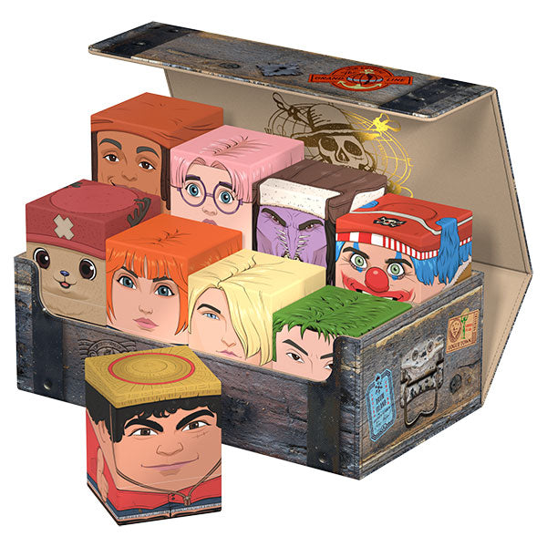 Ultimate Guard: Squaroes  Arkhive 800+ Netflix- One Piece- Collector's Case- Wooden Chest