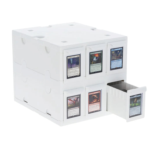 BCW 6 Drawer Card Catalog - White