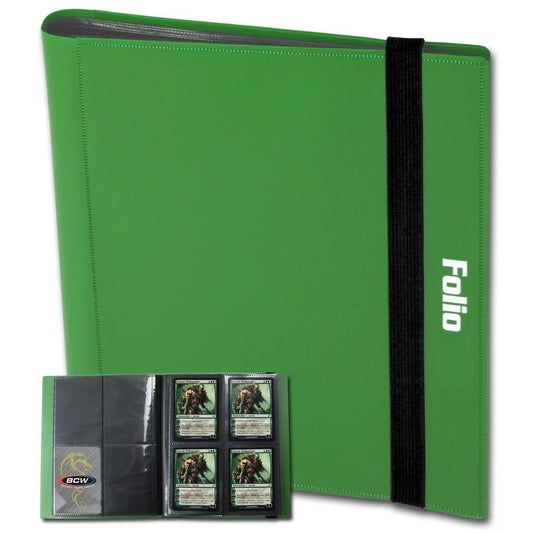 BCW Folio 4-Pocket Album - Green