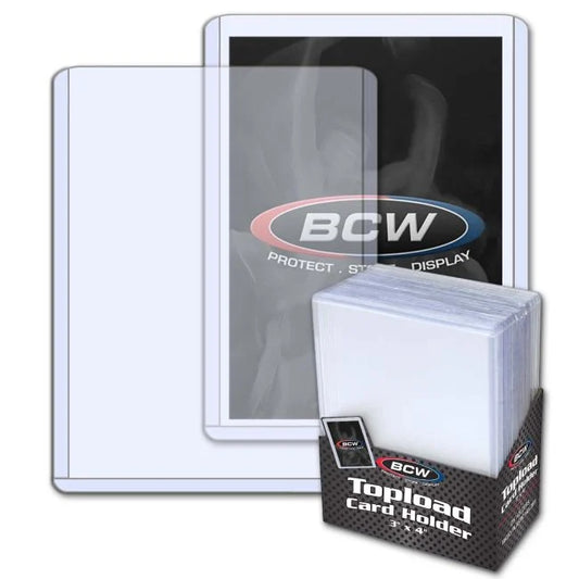 BCW 3x4 Topload Card Holder - Standard (25)