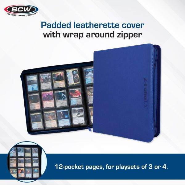 Z-Folio 12-Pocket LX Album - Blue