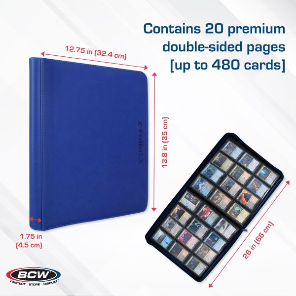 Z-Folio 12-Pocket LX Album - Blue