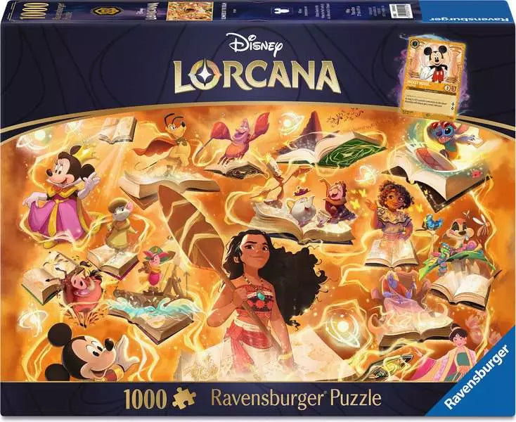 Disney Lorcana TCG: Glimmers of the Realm 1000 pc Puzzle