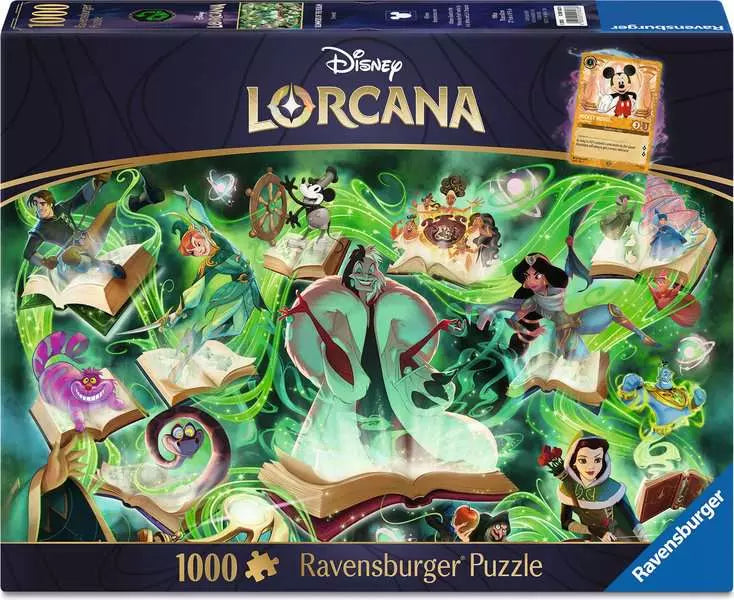 Disney Lorcana TCG: Glimmers of the Realm 1000 pc Puzzle