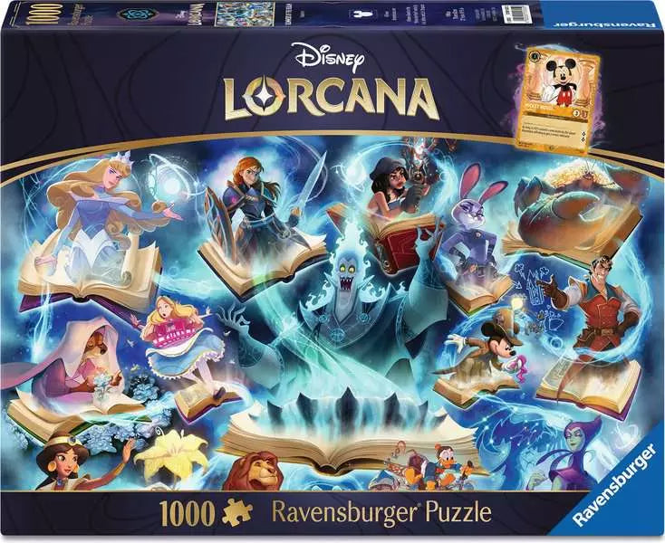 Disney Lorcana TCG: Glimmers of the Realm 1000 pc Puzzle