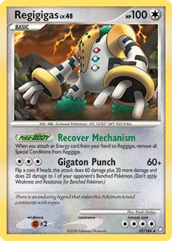 Regigigas - 37/146 (DP Legends Awakened)