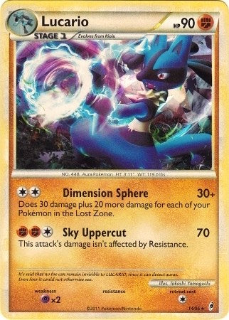 Lucario - 14/95 (Cracked Ice Holo)