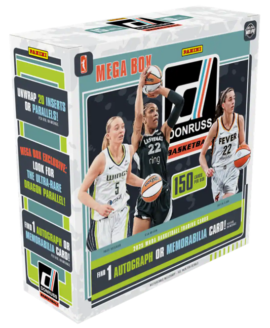 2025 Panini Donruss WNBA Basketball Mega Box