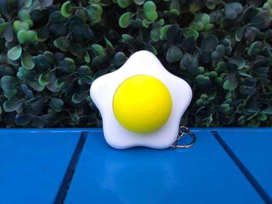 Star Egg Fidget Clicker Keychain