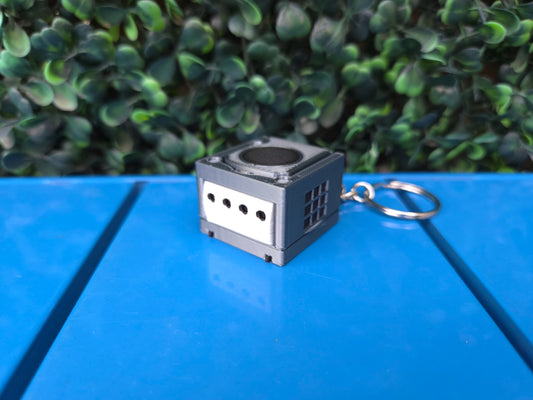 CameCube Gaming System Fidget Clicker Keychain