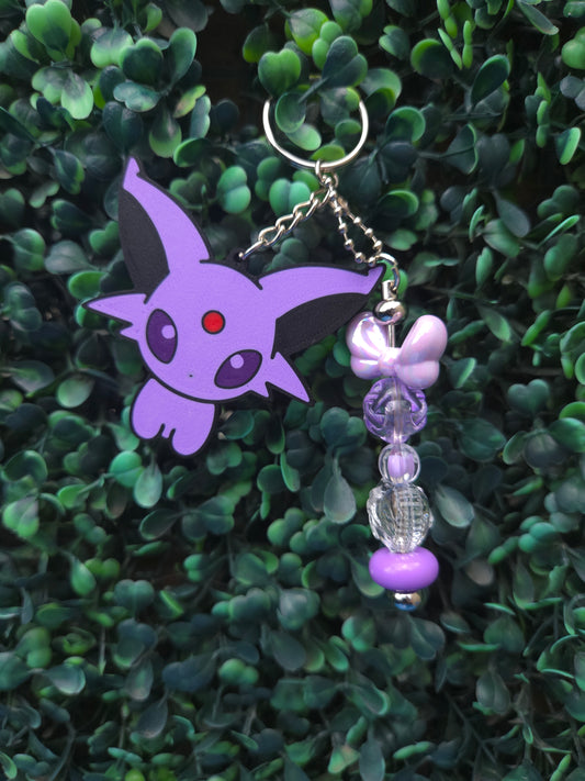 3D Pokemon Keychains w/ beads