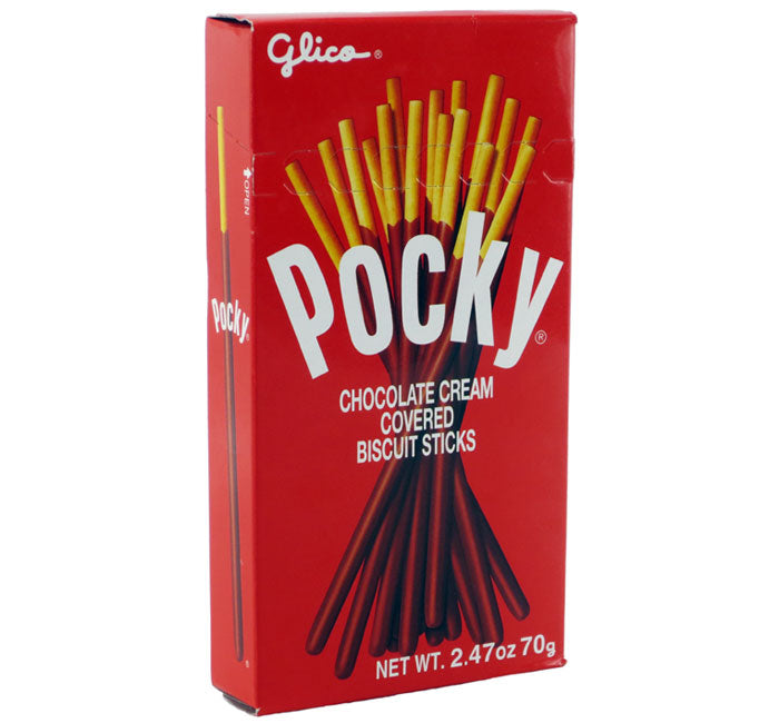Pocky: cream covered biscuit snack