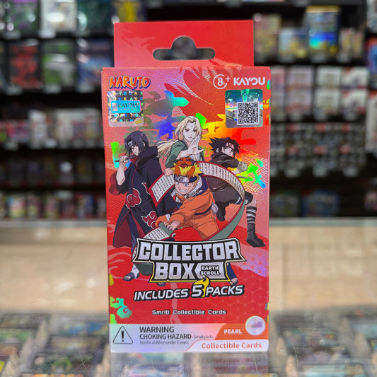 Naruto Smriti Earth Scroll 002 Collector Box 5 Packs