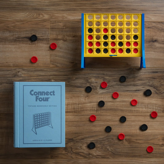 Connect Four Vintage Bookshelf Edition