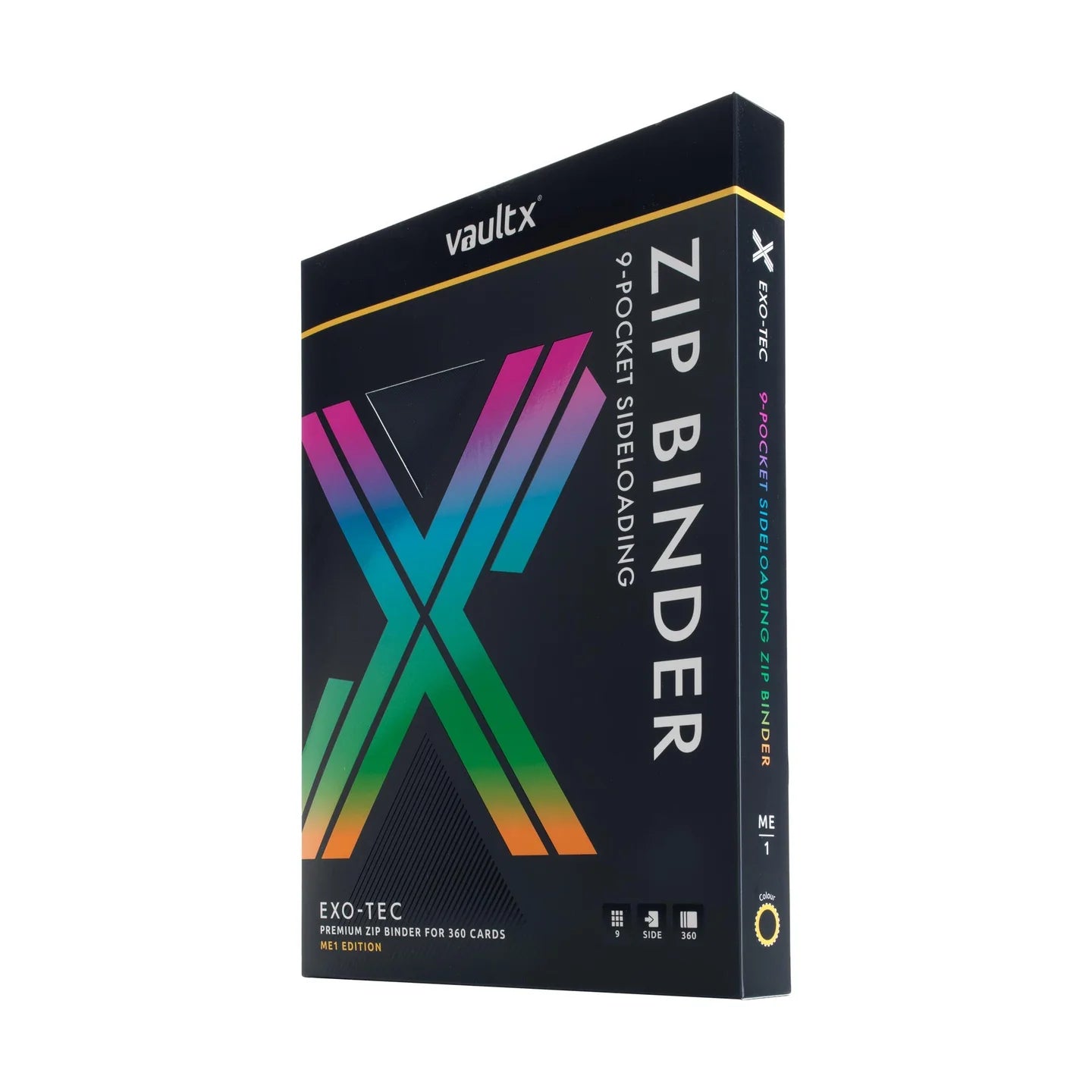 VaultX Exo-Tec Zip Binder 9-Pocket ME1 Edition
