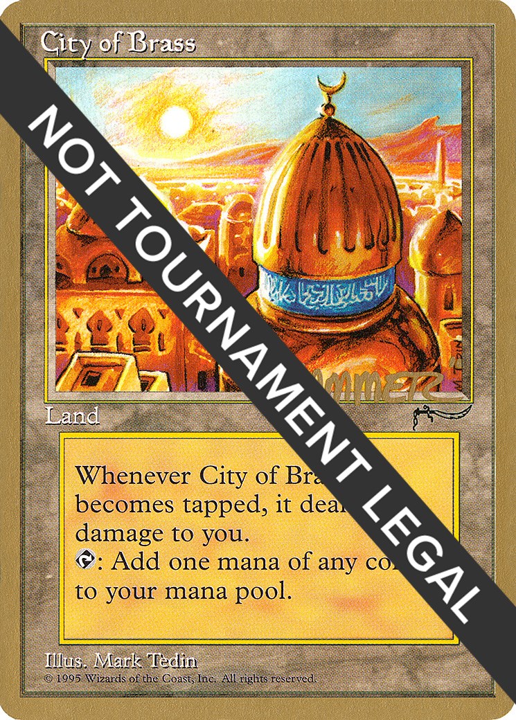 City of Brass - 1996 Shawn "Hammer" Regnier (ARN)