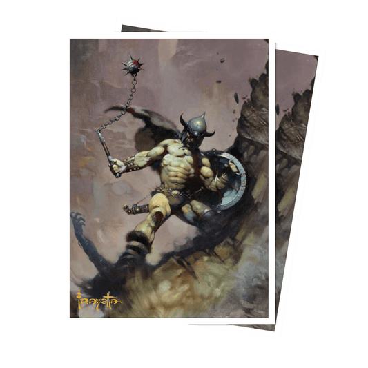 Ultra PRO Frank Frazetta Warrior with Ball and Chain Apex Deck Protector Sleeves
