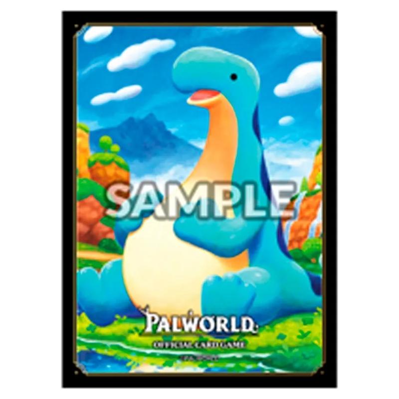 Palworld OCG Bushi Supplies Card Sleeves Relaxaurus Hungry Gunner
