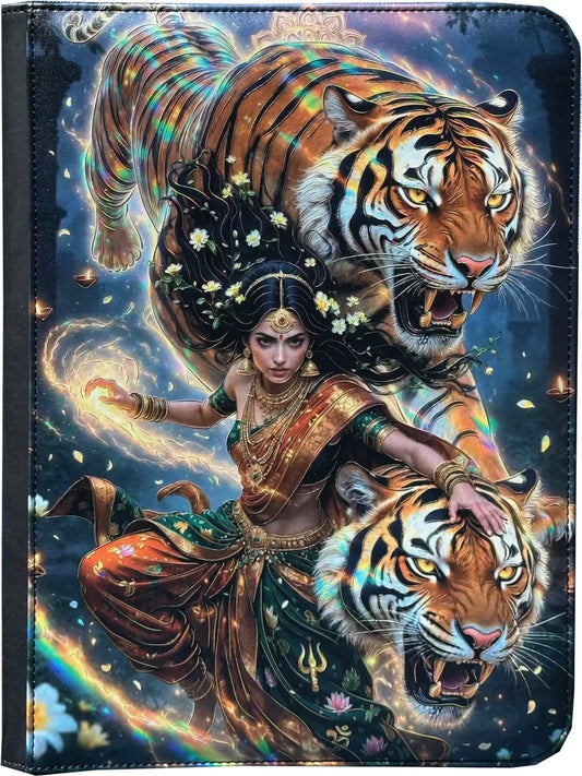 Maggot Labs™ 9-Pocket Zippered Binder: Vajra the Jasmine Tigress